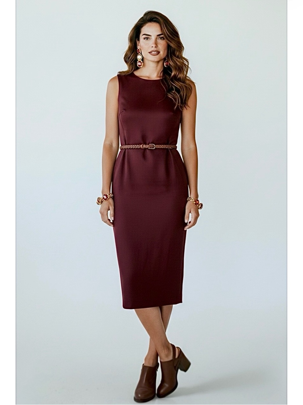 Sleeveless Sheath - Dress